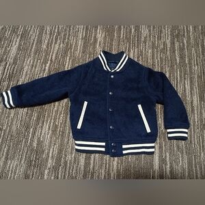 Baby Gap Dark Blue Varsity Jacket Size 2